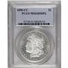 Image 1 : 1890-CC S$1 MS63 Deep Mirror Prooflike PCGS. Intense a 