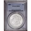 Image 1 : 1891 S$1 MS64 PCGS. A well struck and untoned example 