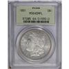 Image 3 : 1891 S$1 MS64 Deep Mirror Prooflike PCGS. A completely 