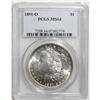 Image 1 : 1891-O S$1 MS64 PCGS. An attractive piece, mostly bril 