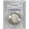 Image 1 : 1892-CC S$1 MS63 PCGS. Full mint frost is typical for 