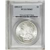 Image 3 : 1892-CC S$1 MS65 PCGS. A highly lustrous example that 