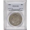 Image 1 : 1894 S$1 Good 4 PCGS. Heavily worn yet legible, this d 