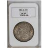 Image 1 : 1894-O S$1 MS62 NGC. The golden-brown and dove-gray to 
