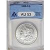 Image 1 : 1895-O S$1 AU53 ANACS. Nicely struck and lustrous desp 