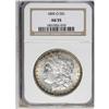 Image 1 : 1895-O S$1 AU55 NGC. A trace of highpoint wear appears 