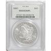 Image 3 : 1897 S$1 MS65 Deep Mirror Prooflike PCGS. The 1897 is 