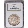 Image 1 : 1897-O S$1 MS61 NGC. Generally well struck, except for 