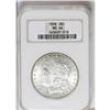 Image 1 : 1898 S$1 MS66 NGC. Potent luster, light gold toning, a 