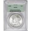 Image 1 : 1899 S$1 MS65 PCGS. A premium quality example for the 