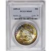 1899-O S$1 MS65 PCGS. Orange-gold, brassy-gold, purple 