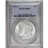 Image 1 : 1921-S S$1 MS65 PCGS. A small spot of russet toning at 