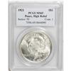 Image 1 : 1921 S$1 MS65 PCGS. A frosty Gem with traces of milky 