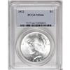 Image 1 : 1922 S$1 MS66 PCGS. Generally well struck except for t 