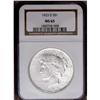 Image 1 : 1923-D S$1 MS65 NGC. This Peace dollar is sharply stru 