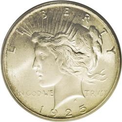 1925 S$1 MS67 PCGS. This Superb Gem is one of the fine 