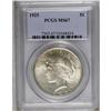 Image 3 : 1925 S$1 MS67 PCGS. This Superb Gem is one of the fine 