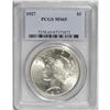 Image 3 : 1927 S$1 MS65 PCGS. An unusually sharp strike seems to 