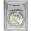 Image 1 : 1927-S S$1 MS64 PCGS. Satiny with a typical strike for 
