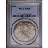 Image 1 : 1928 S$1 MS64 PCGS. Choice and solidly struck for this 