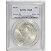 Image 3 : 1928 S$1 MS65 PCGS. A satiny Gem with excellent eye ap 