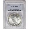 Image 3 : 1934 S$1 MS66 PCGS. Excellent luster characteristics t 