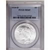 Image 1 : 1934-D S$1 MS65 PCGS. Small D. Dazzling luster and a c 