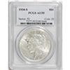 Image 1 : 1934-S S$1 AU55 PCGS. Satiny and untoned, with numerou 