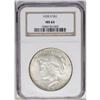 Image 1 : 1935-S S$1 MS64 NGC. A lovely Peace dollar, with much 