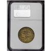 Image 4 : 1834 Andrew Jackson Hard Times Token MS61 NGC. Low-4, H 