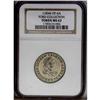 Image 3 : 1834 Andrew Jackson Hard Times Token MS62 NGC. Low-4A, 