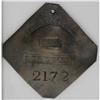 Image 3 : 1836 Charleston Servant Slave Hire Badge Fine 12 Lightl 