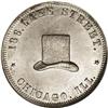 (1853-57) Chicago Il. Baker & Moody Hatters Hard Token 