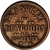 Image 1 : 1863 MN F-720A-3a F.W. Andrews Dry Goods Rochester Minn 