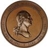 Image 1 : 1860 George Washington Mint Cabinet Medal in Bronze 