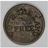 Image 1 : Vote the Land Free Counterstamped, on a 1843 U.S. larg 