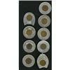 Image 1 : Encased Coin Group, this lot consists of 9 encased Ind 
