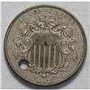 Image 2 : U.S.1867 Shield Nickel Love Token, engraved with the fo 