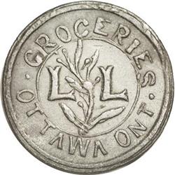 Canada Thomas Church Token , Bowman 44-51 struck on a t 