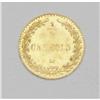 Image 2 : 1880 California Gold Charm, this is a round 1/2 Dollar 