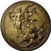 Image 2 : 1892 Stefano Johnson Columbus Medal in Oxidized WM 