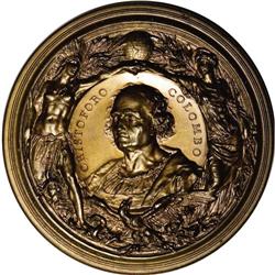1893 Columbian Exposition Milan Medal in Oxidized WM 