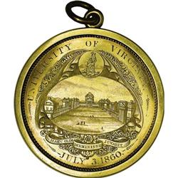 1860 University of Virginia, Jefferson Society Debating 