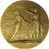 Image 2 : 1917 Woodrow Wilson Paris Mint Medal in Bronze 