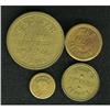 Image 1 : Alaska Group Lot, included area brass token from D & D 