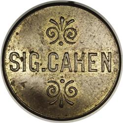 1890''s Yellowstone, Wyoming Sig. Cahen, a very interes 