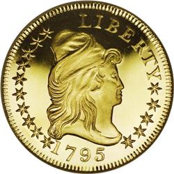 Copy of 1795 Half Eagle Five Dollar Gold Piece 