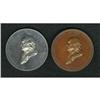 Image 3 : Pair of Franklin Institute Medals in Original Cases 