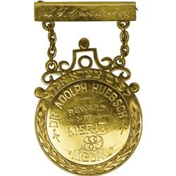 1889 Dr. Aldolph Huebsch Gold award medal, this was pre 