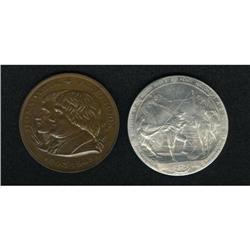 This group consists of, a 1909 Hudson Fulton Celebratio 